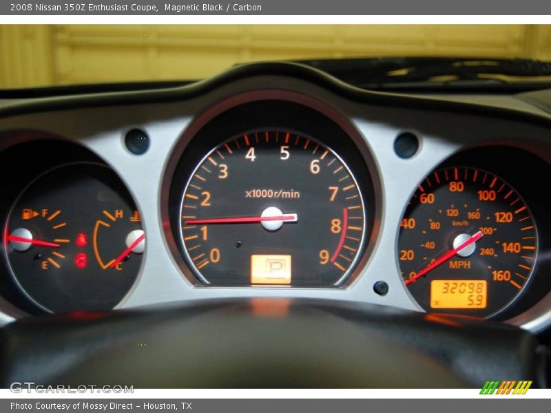 Magnetic Black / Carbon 2008 Nissan 350Z Enthusiast Coupe