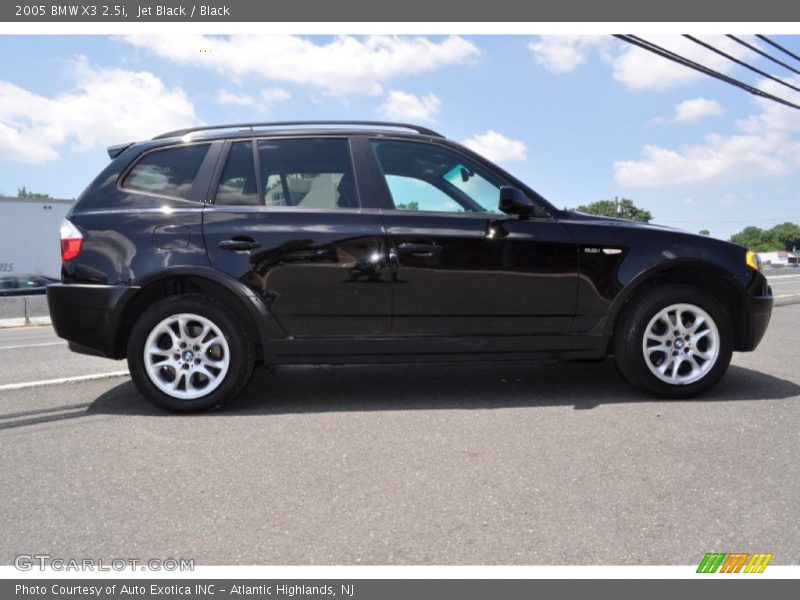 Jet Black / Black 2005 BMW X3 2.5i