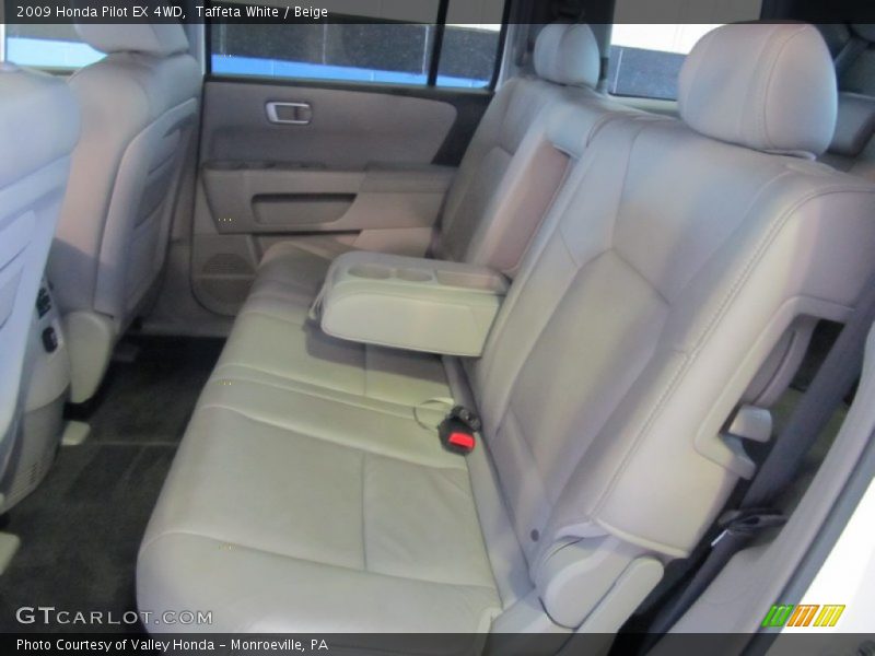 Taffeta White / Beige 2009 Honda Pilot EX 4WD