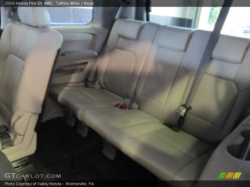 Taffeta White / Beige 2009 Honda Pilot EX 4WD