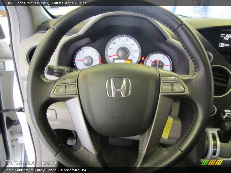  2009 Pilot EX 4WD Steering Wheel