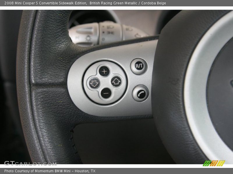 British Racing Green Metallic / Cordoba Beige 2008 Mini Cooper S Convertible Sidewalk Edition