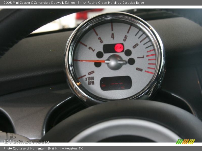 British Racing Green Metallic / Cordoba Beige 2008 Mini Cooper S Convertible Sidewalk Edition