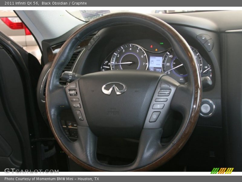 Black Obsidian / Graphite 2011 Infiniti QX 56
