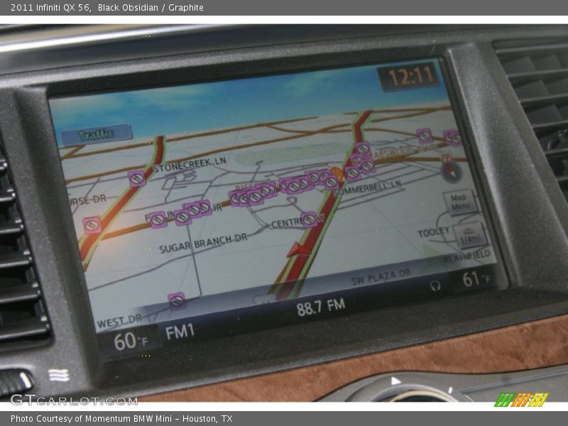 Black Obsidian / Graphite 2011 Infiniti QX 56