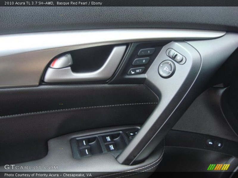 Controls of 2010 TL 3.7 SH-AWD