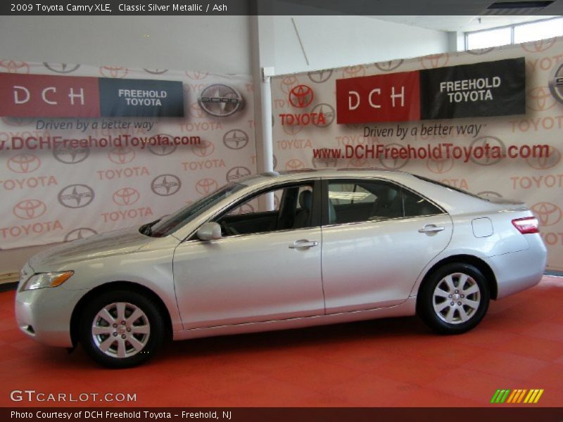 Classic Silver Metallic / Ash 2009 Toyota Camry XLE