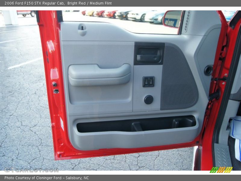 Bright Red / Medium Flint 2006 Ford F150 STX Regular Cab