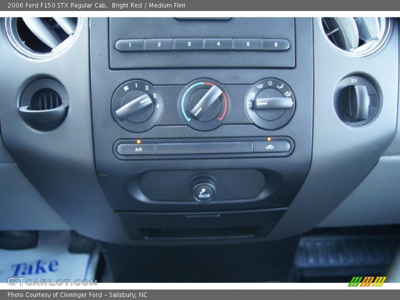 Bright Red / Medium Flint 2006 Ford F150 STX Regular Cab