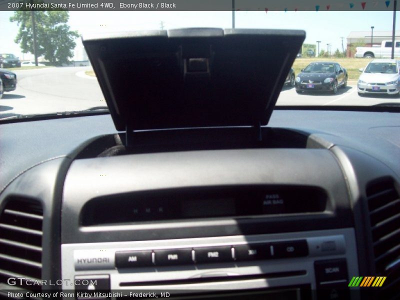 Ebony Black / Black 2007 Hyundai Santa Fe Limited 4WD
