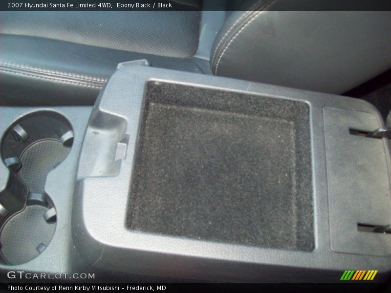 Ebony Black / Black 2007 Hyundai Santa Fe Limited 4WD