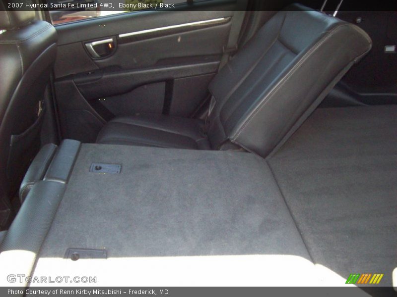 Ebony Black / Black 2007 Hyundai Santa Fe Limited 4WD