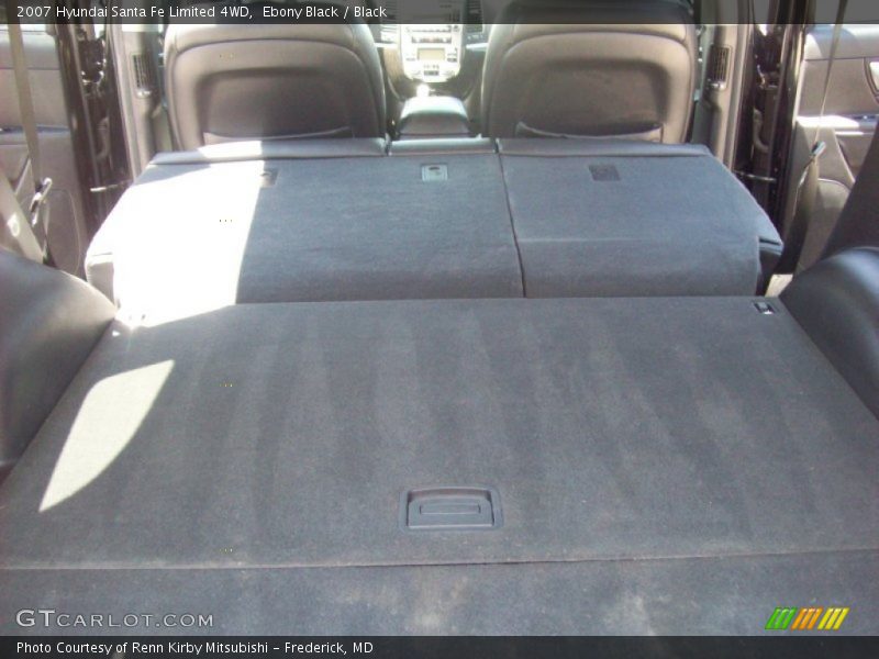 Ebony Black / Black 2007 Hyundai Santa Fe Limited 4WD