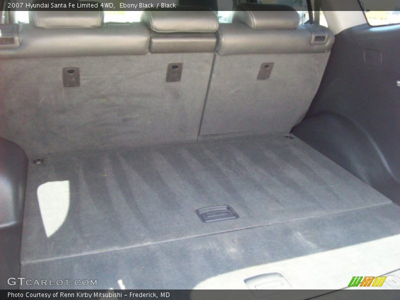 Ebony Black / Black 2007 Hyundai Santa Fe Limited 4WD