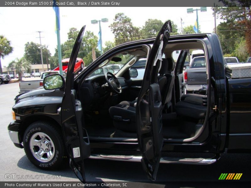 Black / Dark Slate Gray 2004 Dodge Ram 1500 ST Quad Cab