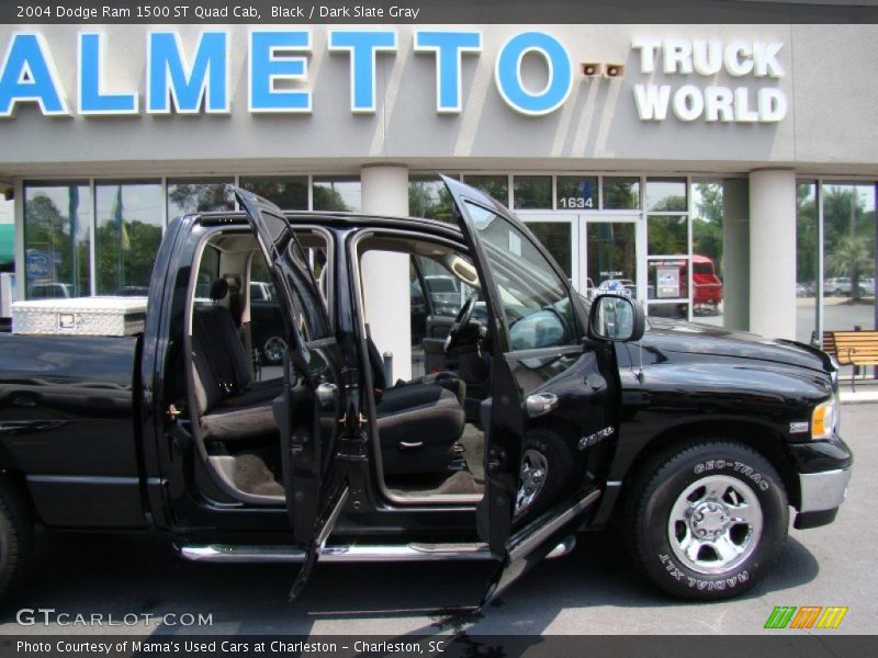 Black / Dark Slate Gray 2004 Dodge Ram 1500 ST Quad Cab