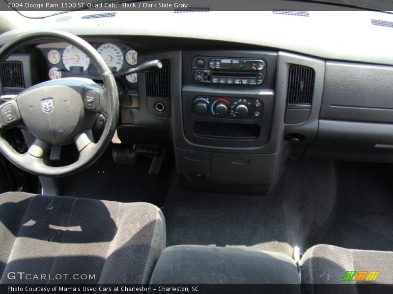 Black / Dark Slate Gray 2004 Dodge Ram 1500 ST Quad Cab