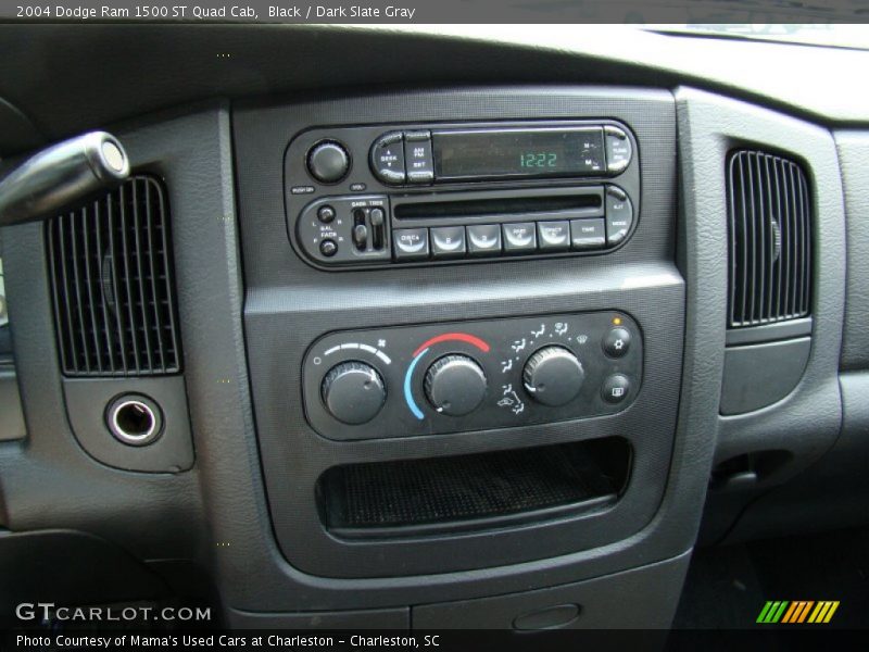 Black / Dark Slate Gray 2004 Dodge Ram 1500 ST Quad Cab