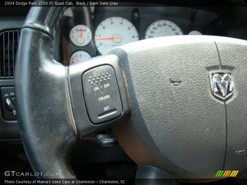 Black / Dark Slate Gray 2004 Dodge Ram 1500 ST Quad Cab