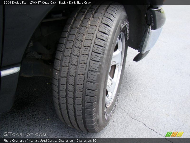 Black / Dark Slate Gray 2004 Dodge Ram 1500 ST Quad Cab