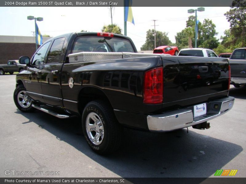 Black / Dark Slate Gray 2004 Dodge Ram 1500 ST Quad Cab