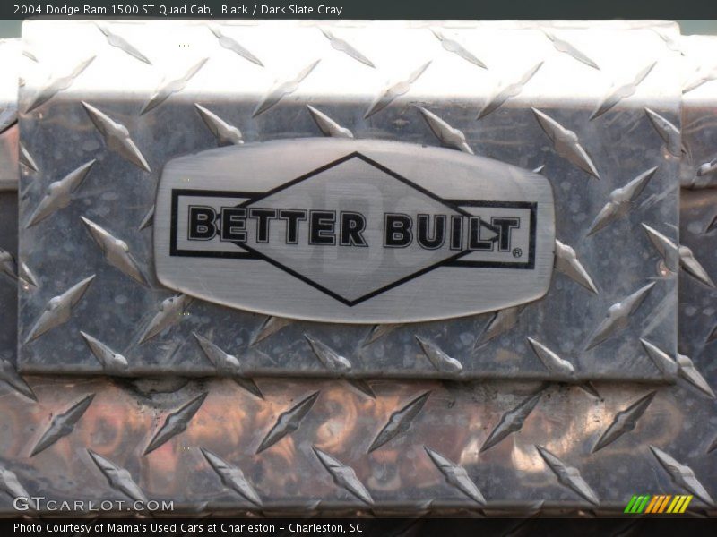 Black / Dark Slate Gray 2004 Dodge Ram 1500 ST Quad Cab