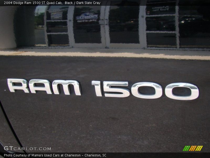 Black / Dark Slate Gray 2004 Dodge Ram 1500 ST Quad Cab