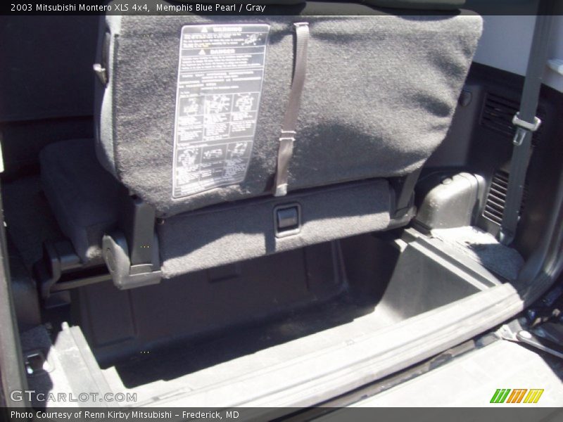 Memphis Blue Pearl / Gray 2003 Mitsubishi Montero XLS 4x4