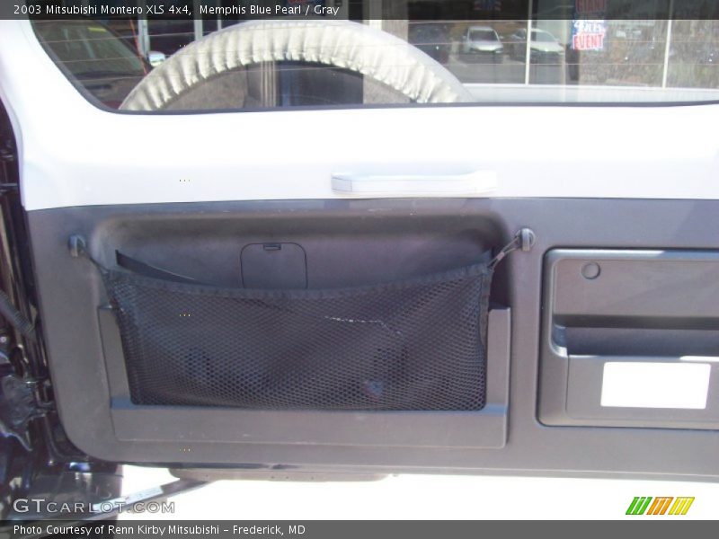 Memphis Blue Pearl / Gray 2003 Mitsubishi Montero XLS 4x4