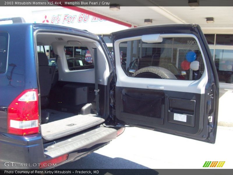 Memphis Blue Pearl / Gray 2003 Mitsubishi Montero XLS 4x4