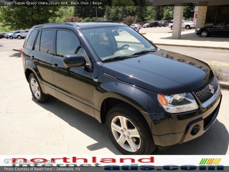 Black Onyx / Beige 2006 Suzuki Grand Vitara Luxury 4x4