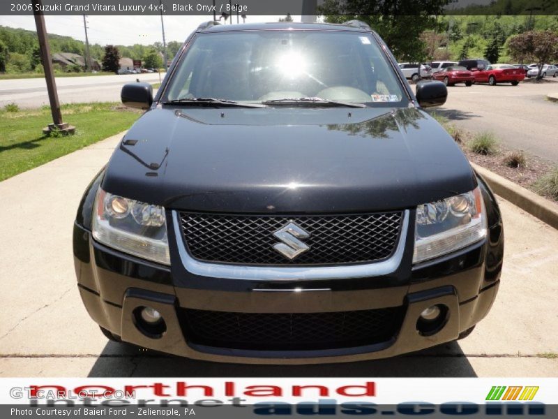Black Onyx / Beige 2006 Suzuki Grand Vitara Luxury 4x4