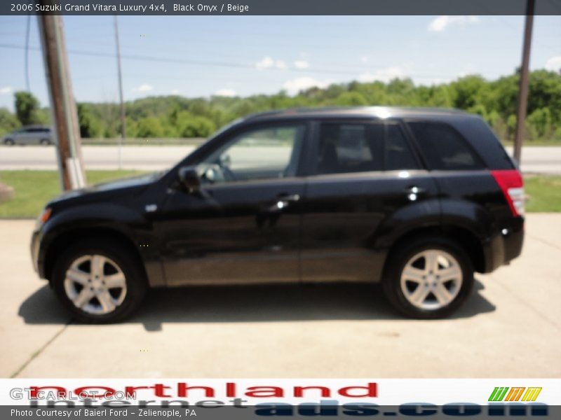 Black Onyx / Beige 2006 Suzuki Grand Vitara Luxury 4x4