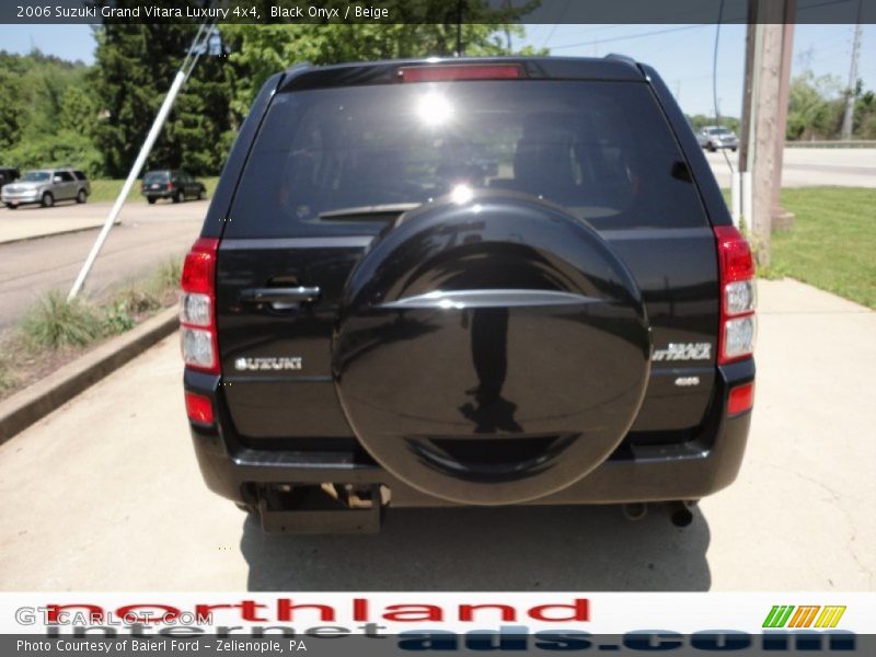 Black Onyx / Beige 2006 Suzuki Grand Vitara Luxury 4x4