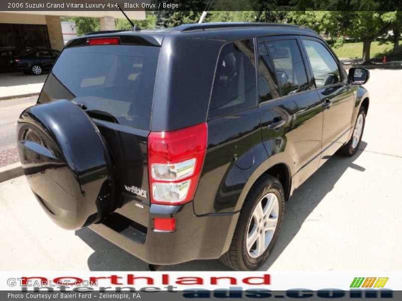 Black Onyx / Beige 2006 Suzuki Grand Vitara Luxury 4x4