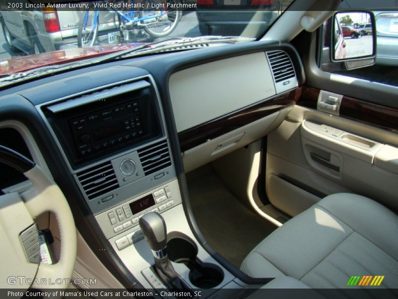 Vivid Red Metallic / Light Parchment 2003 Lincoln Aviator Luxury