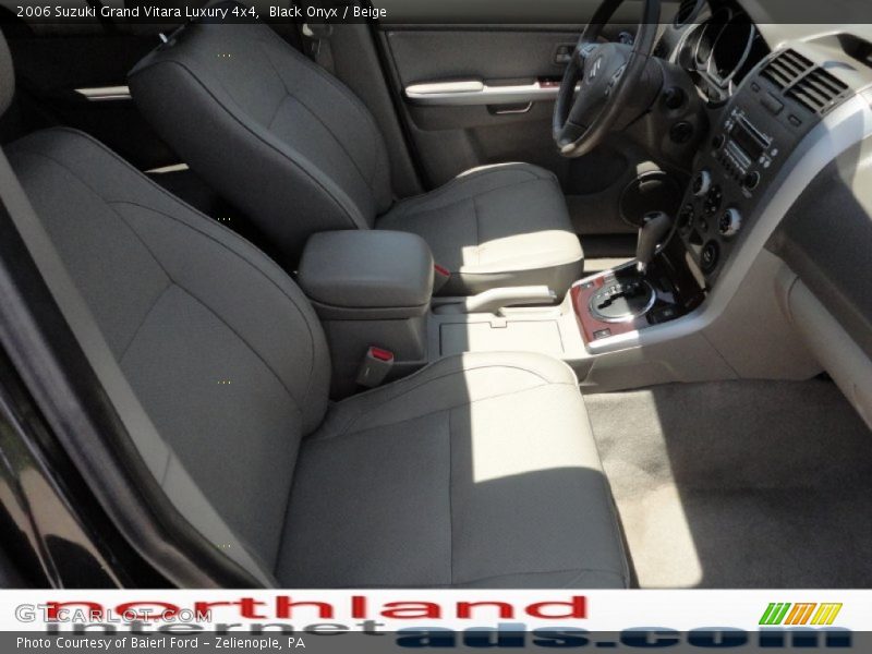 Black Onyx / Beige 2006 Suzuki Grand Vitara Luxury 4x4