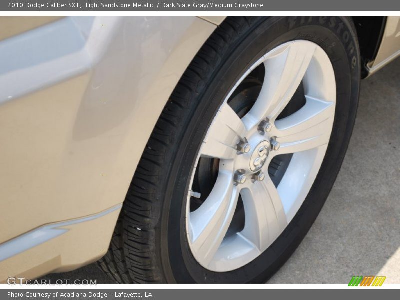 Light Sandstone Metallic / Dark Slate Gray/Medium Graystone 2010 Dodge Caliber SXT