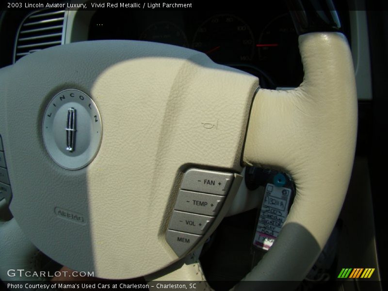 Controls of 2003 Aviator Luxury