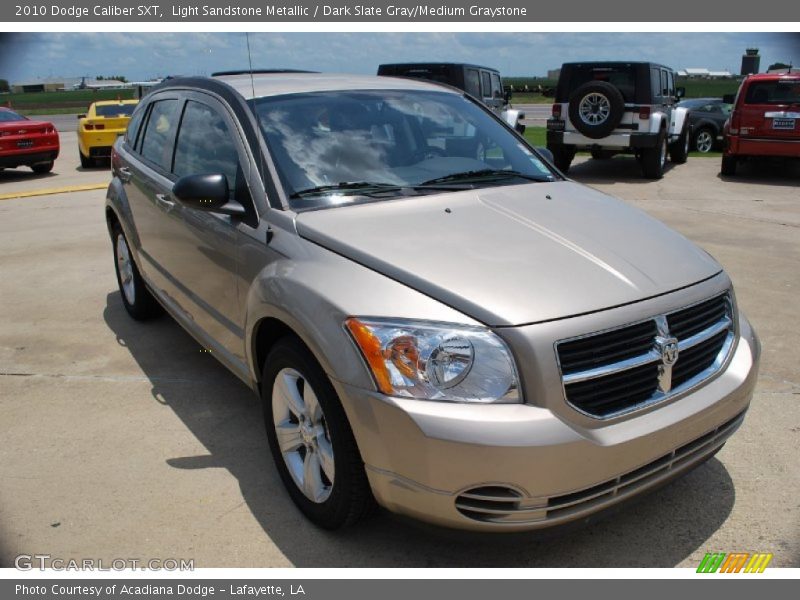 Light Sandstone Metallic / Dark Slate Gray/Medium Graystone 2010 Dodge Caliber SXT