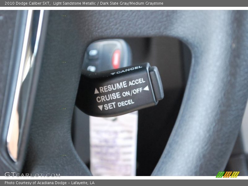 Light Sandstone Metallic / Dark Slate Gray/Medium Graystone 2010 Dodge Caliber SXT