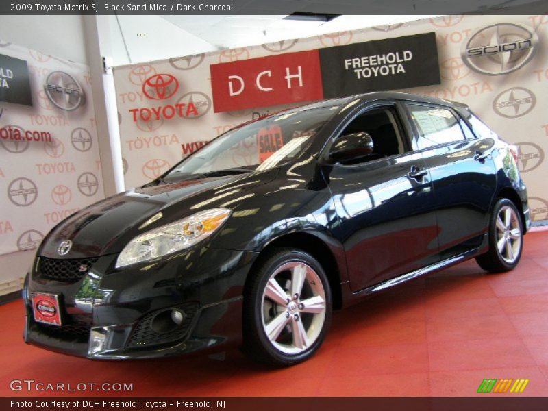 Black Sand Mica / Dark Charcoal 2009 Toyota Matrix S