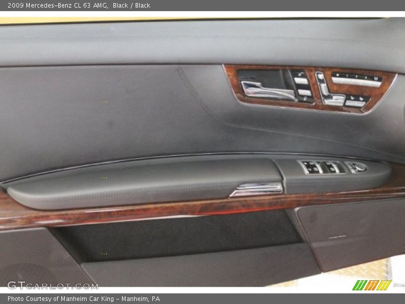 Black / Black 2009 Mercedes-Benz CL 63 AMG