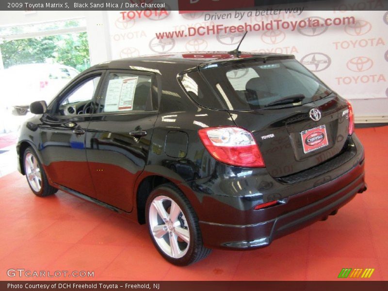 Black Sand Mica / Dark Charcoal 2009 Toyota Matrix S