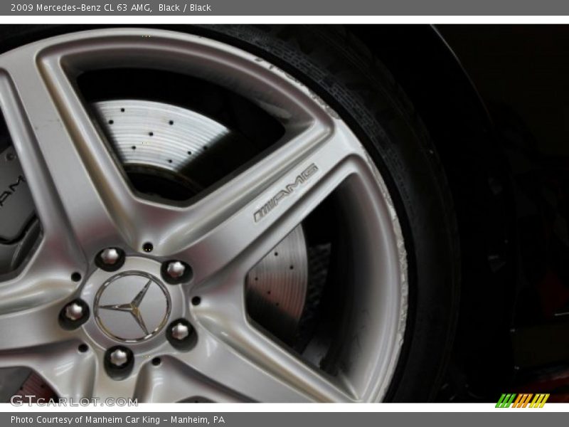 Black / Black 2009 Mercedes-Benz CL 63 AMG