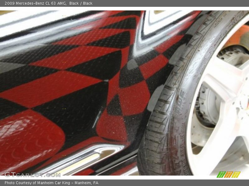 Black / Black 2009 Mercedes-Benz CL 63 AMG