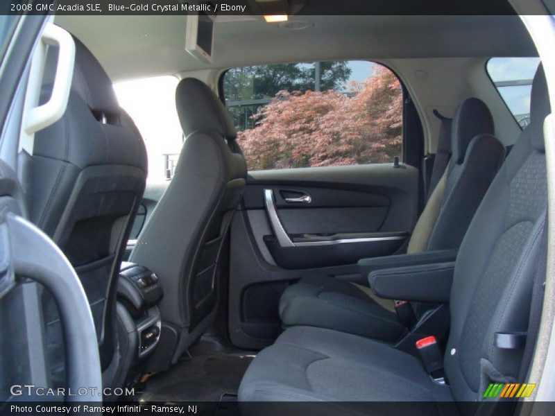 Blue-Gold Crystal Metallic / Ebony 2008 GMC Acadia SLE