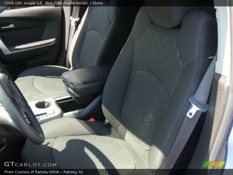 Blue-Gold Crystal Metallic / Ebony 2008 GMC Acadia SLE