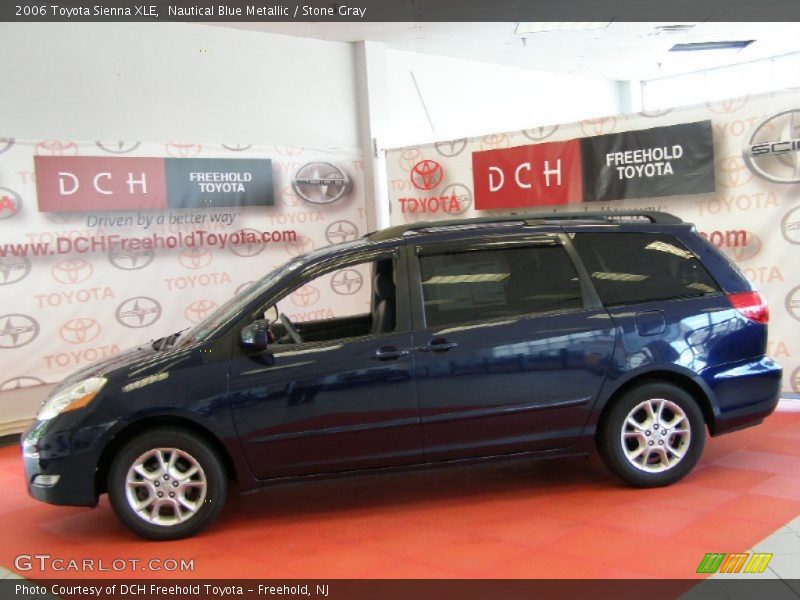 Nautical Blue Metallic / Stone Gray 2006 Toyota Sienna XLE