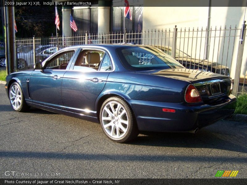 Indigo Blue / Barley/Mocha 2009 Jaguar XJ XJ8